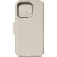 Decoded 2 in 1 Leather Bookcase voor de Apple iPhone 15 Pro Max - Clay