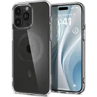 Spigen Ultra Hybrid MagSafe iPhone 15 Pro Hoesje Carbon