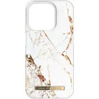 IDEAL OF SWEDEN Fashion Backcover MagSafe voor de Apple iPhone 15 Pro - Carrara Gold