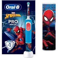Oral-B Pro Kids Spider-Man Electric Toothbrush Designed By Braun