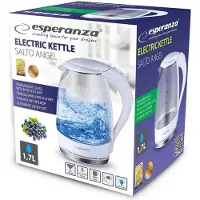 Esperanza Waterkoker Salto Angel 1,7 liter Wit