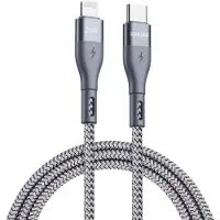 Duzzona Ladekabel Typ C zu Lightning - Grau