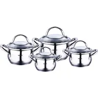 Bergner Gourmet Pottenset - 8 Delen