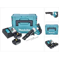 Makita DFR 551 RFJ Akku Magazinschrauber 18 V 25 - 55 mm Brushless + 2x Akku 3,0 Ah + Ladegerät +