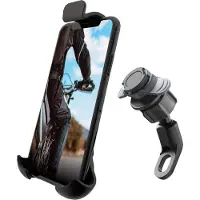 Lampa Optiline Pole Telefoonhouder Scooter - Motor - Spiegelbevestiging