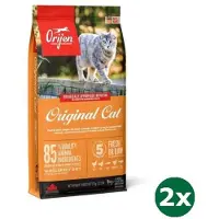 Orijen original cat kattenvoer 2x 17 kg