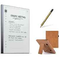 ReMarkable 2 met Staedtler stylus pen en Cognac Hoes