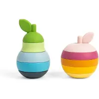 Bigjigs Stapelbare Appel en Peer - Vanaf 12mnd