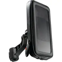 Lampa Smart Scooter Case Universele Telefoonhouder Klem Achteruitkijkspiegel