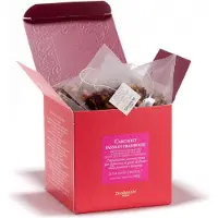 Dammann Frères - Carcadet passion framboise 20 cristal zakjes - Vruchtenthee zonder theïne - 20 composteerbare theebuiltjes