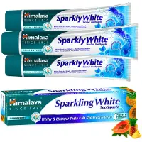 Himalaya Sparkly White Tandpasta - Kruidentandpasta - 3 x 75ml - Whitening Tandpasta - Tandpasta Zonder Fluoride