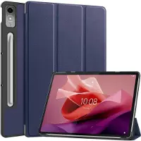 IMoshion Trifold Bookcase voor de Lenovo Tab P12 - Donkerblauw