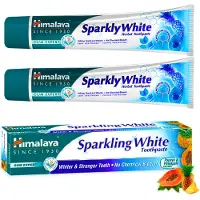 Himalaya herbals Himalaya Sparkly White Tandpasta - Kruidentandpasta - 2 x 75ml - Whitening Tandpasta - Tandpasta Zonder Fluoride