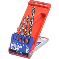 Kwb 428040 HSS-Co Metaal-spiraalboorset 6-delig 2 mm, 3 mm, 4 mm, 5 mm, 6 mm, 8 mm M35 DIN 338 Cilinderschacht 1 stuk(s)