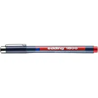 Edding 1800 profipen - 0,7 mm - rood