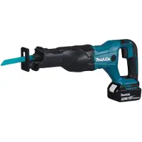 Makita DJR186RT 18V Li-Ion Accu Reciprozaag Set (1x 5.0Ah Accu) In Koffer - Snelwissel - Variabel