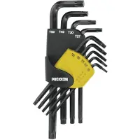 Proxxon Angle wrench set torx 9-piece