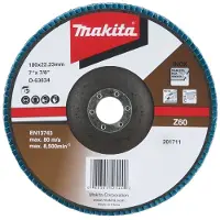 Makita Fan slijpwiel 180 mm Z60 | D-63834