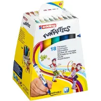Edding 14 FUNTASTICS kinderviltstift set van 18 assorti