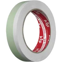 Kip Dubbelzijdig plakband | lengte 25 m | breedte 25 mm | groen/wit wiel | 12 stuks - 310-25 310-25