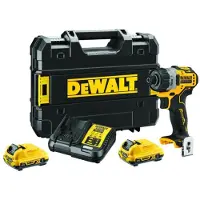DeWalt DCF601D2 - Accuschroevendraaier - 12V XR - Brushless - Inclusief 2x 2.0Ah accu's en TSTAK koffer