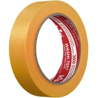 Kip-tape Afdekband | glad | geel | lengte 50 m | breedte 24 mm | rol | 9 stuks - 3808-24 - 3808-24