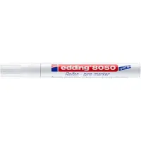 Edding 8050 Permanent Bandenstift Wit Medium Ronde punt 4 mm