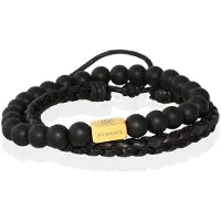 Memphis DUO Heren Armbanden set "Lucky John"-19cm