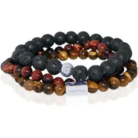 Memphis TRIO Kralenarmbanden set "Sunrise"-19cm