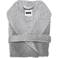 ISleep Leaf Badjas Lang - Maat XL - Pearl Grey
