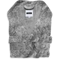 ISleep Leopardo Badjas Lang - Maat XL - Pearl Grey