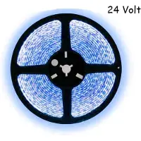 ABC-led 5 meter blauw led strip - 120Leds/m - 24V