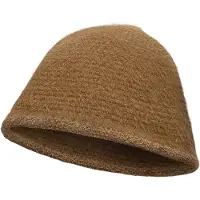 Yehwang Vissershoed - Muts - Herfst - Winter - 100% polyester - Camel - Bruin