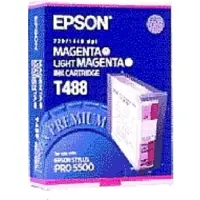 Epson T488 inkt cartridge licht magenta / magenta (origineel)