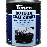 Tenco Bottomcoat Teervrij Zwart 1 LTR