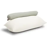 Terapy Toby Zitzak - Lichtgrijs - 160cm x 25cm x 25cm - Zacht Rekbaar Katoen