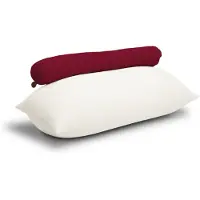 Terapy Toby Zitzak - Bordeaux - 160cm x 25cm x 25cm - Zacht Rekbaar Katoen