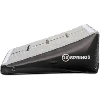 12Springs Schuinvlak 12spring 200x100x60 cm Zwart/grijs