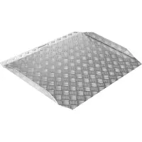 SecuCare Drempelhulp 70-150 mm aluminium heavy duty zwartgrijs