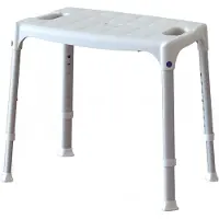 SecuCare douchestoel Quattro (verstelbaar) Wit