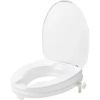 SecuCare toiletverhoger met klep 6 cm