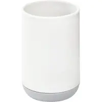 IDesign Tandenborstelhouder iDesign Cade Wit Grijs