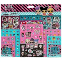 L.O.L. Surprise! sticker set: 500 kleurrijke stickers voor creatieve knutselprojecten