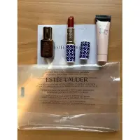Estée Lauder 3st set Watery Glow Primer 15 ml + lipstick Fire sky + Night serum 7 ml