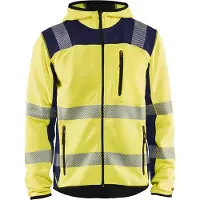 Blakläder 4923-2120 Gebreid vest met capuchon High Vis High Vis Geel/Marineblauw maat S heren