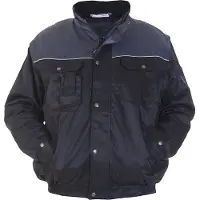 Hydrowear Leipzig Pilotjack Zwart/Grijs maat XL heren