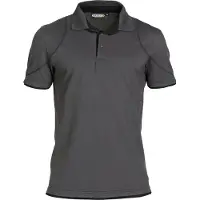Dassy Poloshirt Orbital L / Zwart-Blauw