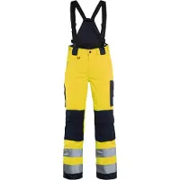 Blakläder 7885-1977 Dames Winterwerkbroek High Vis High Vis Geel/Marineblauw maat C34 dames