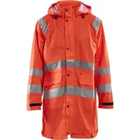 Blakläder 4324-2000 Regenjas High vis LEVEL 1 High Vis Oranje/Marineblauw maat M heren