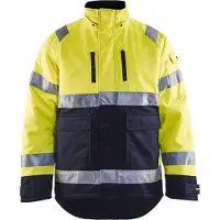 Blakläder 4828-1900 Winterjas High Vis High Vis Geel/Marineblauw maat L heren